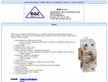 Tablet Screenshot of bqz.sk